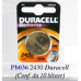 DURACELL 2430 (Cf 10 blister)